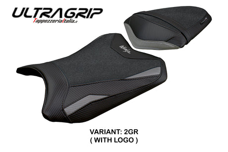 Kawasaki Ninja 300 2013-2015 2016 2017 Seat Cover Tappezzeria Ultragrip Grey