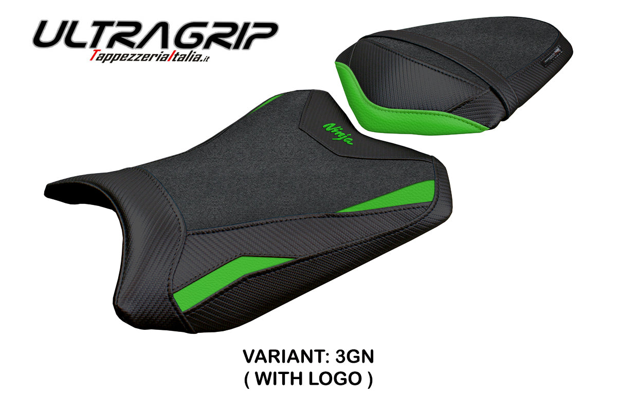 Kawasaki Ninja 300 2013-2015 2016 2017 Seat Cover Tappezzeria Ultragrip Green