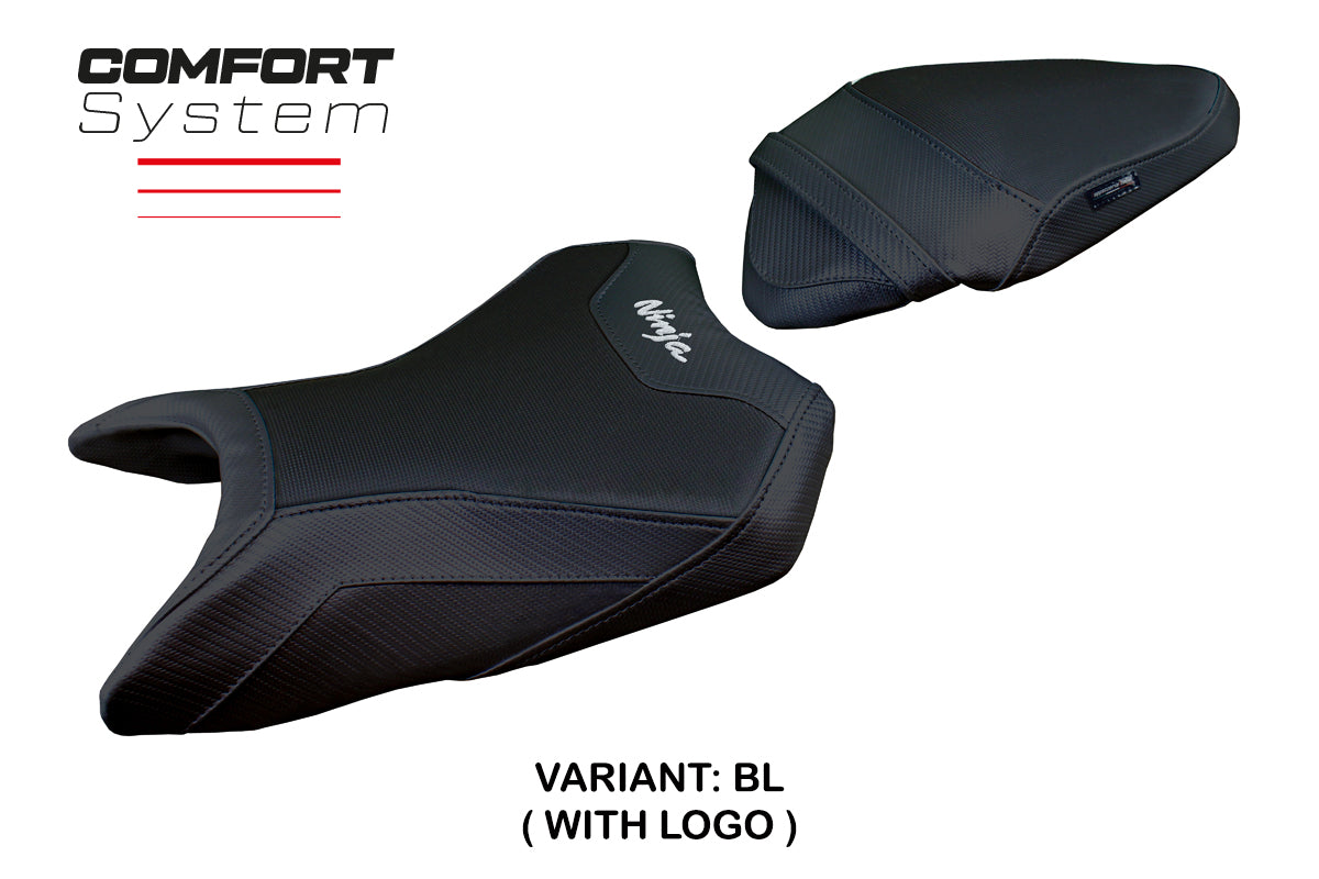 Kawasaki Ninja 500 2024-2025 Seat Cover Tappezzeria Italia TPZ Comfort in Black