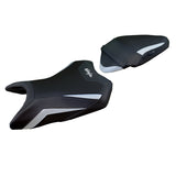 Kawasaki Ninja 500 2024-2025 Seat Cover Tappezzeria Italia TPZ Comfort in Silver and Black