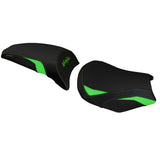 Funda de asiento Kawasaki Ninja 650 Z650 2017-2025 Tappezzeria Italia TPZ en verde