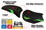 Funda de asiento Kawasaki Ninja 650 Z650 2017-2025 Tappezzeria Italia TPZ en verde