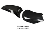 Kawasaki Ninja 650 Z650 2017-2025 Seat Cover Tappezzeria Italia TPZ in White and Black