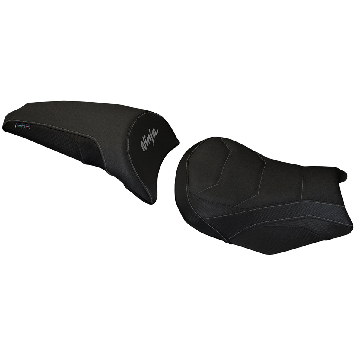 Kawasaki Ninja 650 Z650 2017-2025 Seat Cover Tappezzeria Italia TPZ Ultragrip in Black