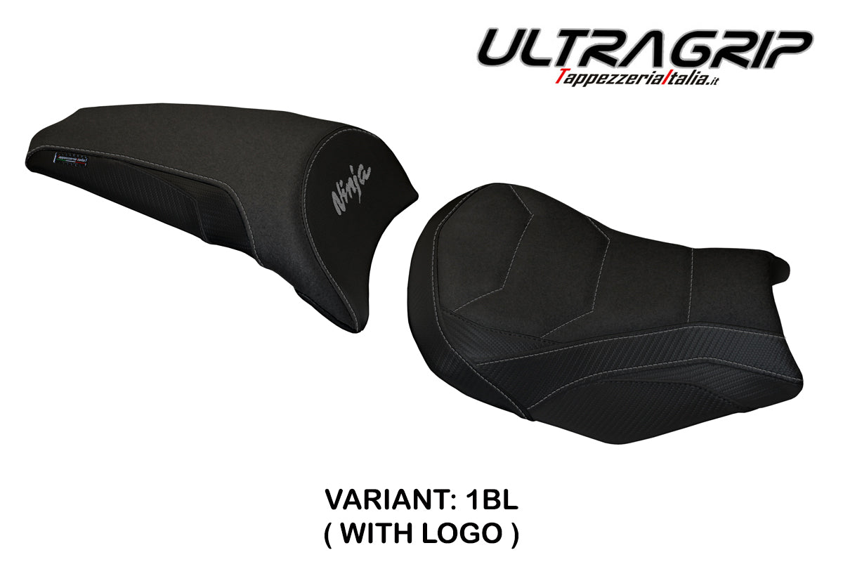 Kawasaki Ninja 650 Z650 2017-2025 Seat Cover Tappezzeria Italia TPZ Ultragrip in Black