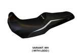 Funda de asiento Kawasaki Versys 1100 2025 Tappezzeria Italia TPZ Blanco Negro