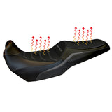 Kawasaki Versys 1000 2019-2024 Seat Cover Tappezzeria Italia TPZ Comfort Heated in Grey