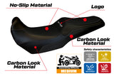 Kawasaki Versys 1000 2011-2018 Seat Cover Tappezzeria Italia TPZ in Black