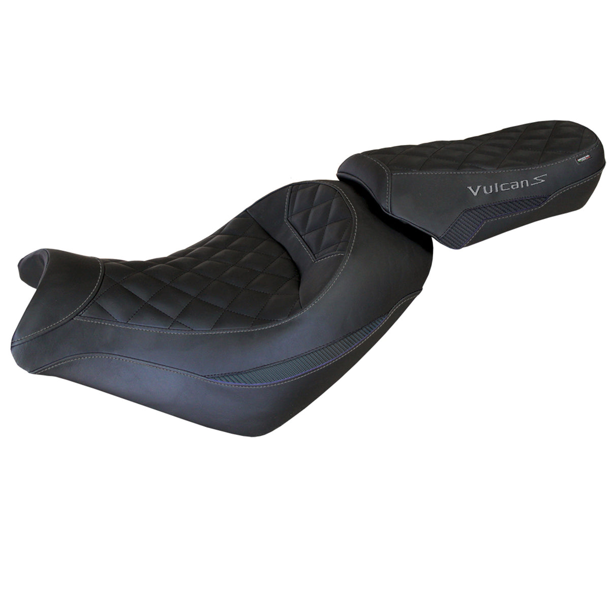 Kawasaki Vulcan 650 S 2014-2025 Seat Cover Tappezzeria Italia TPZ Comfort in Black