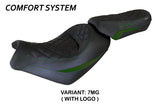 Kawasaki Vulcan 650 S 2014-2025 Seat Cover Tappezzeria Italia TPZ Comfort in Army Green