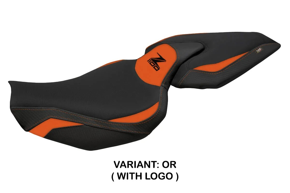 Kawasaki Z1100 2026 Seat Cover TPZ Italia Orange Black