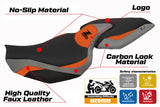 Kawasaki Z1100 2026 Seat Cover TPZ Italia Orange Grey Black
