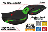 Kawasaki Z1100 2026 Seat Cover TPZ Italia Comfort Green Black