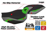 Kawasaki Z1100 2026 Seat Cover TPZ Italia Comfort Green Grey Black