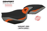 Kawasaki Z1100 2026 Seat Cover TPZ Italia Comfort Orange Grey Black
