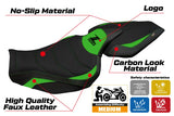 Kawasaki Z1100 2026 Seat Cover TPZ Italia Ultragrip Green Black