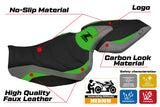 Kawasaki Z1100 2026 Seat Cover TPZ Italia Ultragrip Green Grey Black