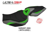 Kawasaki Z1100 2026 Seat Cover TPZ Italia Ultragrip Green Grey Black