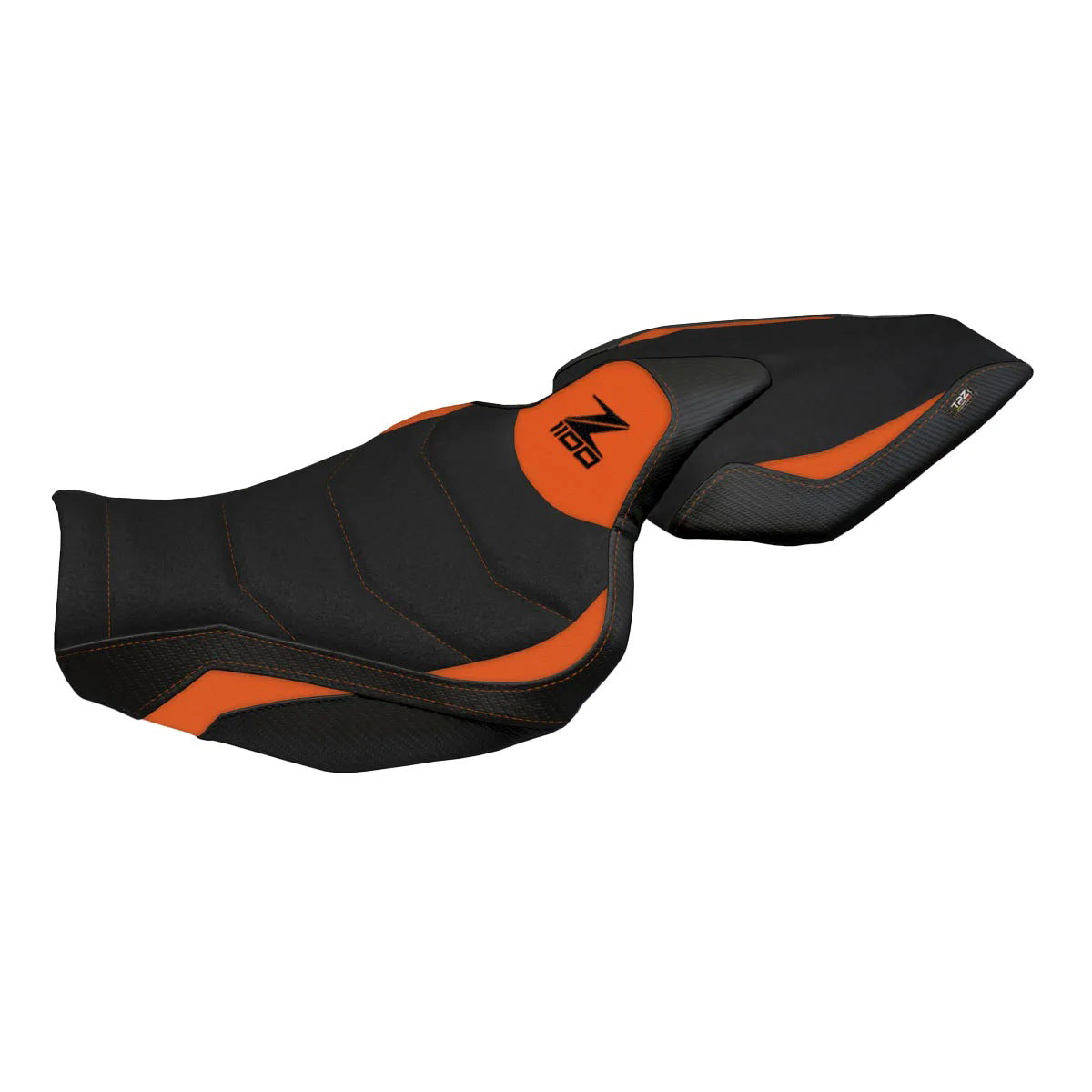 Kawasaki Z1100 2026 Seat Cover TPZ Italia Ultragrip Orange Black
