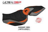 Kawasaki Z1100 2026 Seat Cover TPZ Italia Ultragrip Orange Grey Black