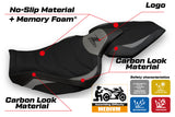 Kawasaki Z1000 2014-2021 Seat Cover Tappezzeria Italia TPZ Ultragrip in Grey and Black