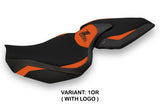 Kawasaki Z1000 2014-2021 Seat Cover Tappezzeria Italia TPZ in Orange and Black