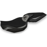 Kawasaki Z1000 2014-2021 Seat Cover Tappezzeria Italia TPZ in Grey and Black