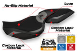 Kawasaki Z1000 2014-2021 Seat Cover Tappezzeria Italia TPZ in Grey and Black
