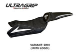 Kawasaki Z1000 2010-2013 Seat Cover Tappezzeria Italia TPZ Ultragrip in White and Black