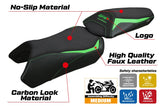 Kawasaki Ninja 1100 SX 2025  Seat Cover Tappezzeria Italia TPZ Green Black