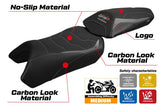 Kawasaki Ninja 1100 SX 2025  Seat Cover Tappezzeria Italia TPZ Ultragrip Grey Black