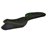 Funda de asiento Kawasaki Ninja 1000 Z1000 SX 2011-2016 Tappezzeria Italia TPZ Comfort en negro
