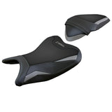 Funda de asiento Kawasaki Z250 2019 2020 Tappezzeria Italia TPZ en gris y negro
