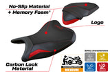 Kawasaki Z250 2019 2020 Seat Cover Tappezzeria Italia TPZ Comfort in Red and Black