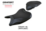 Funda de asiento Kawasaki Z400 2018-2023 Tappezzeria Italia TPZ Comfort Black