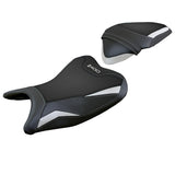 Kawasaki Z400 2018-2023 Seat Cover Tappezzeria Italia TPZ Comfort White Blk