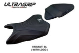 Funda de asiento Kawasaki Z500 2024-2025 Tappezzeria Italia TPZ Ultragrip en negro