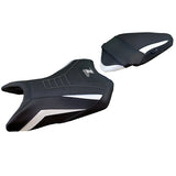 Kawasaki Z500 2024-2025 Seat Cover Tappezzeria Italia TPZ Ultragrip in White and Black