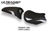 Kawasaki Z650 2017-2025 Seat Cover Tappezzeria Italia TPZ Ultragrip in White and Black