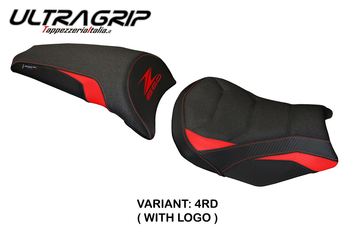 Kawasaki Z650 2017-2026 Seat Cover TPZ Italia Ultragrip Red