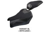 Funda de asiento Kawasaki Z900 2025 Tappezzeria Italia TPZ Negro