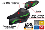 Funda de asiento Kawasaki Z900 2025 Tappezzeria Italia TPZ Verde Negro