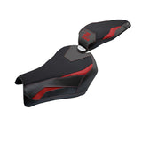 Funda de asiento Kawasaki Z900 2025 Tappezzeria Italia TPZ Rojo Negro