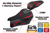 Kawasaki Z900 2025 Seat Cover Tappezzeria Italia TPZ Comfort Red Black