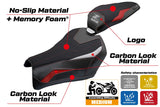 Kawasaki Z900 2025 Seat Cover Tappezzeria Italia TPZ Comfort Red Silver Black