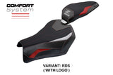 Kawasaki Z900 2025 Seat Cover Tappezzeria Italia TPZ Comfort Red Silver Black