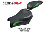 Kawasaki Z900 2025 Seat Cover Tappezzeria Italia TPZ Ultragrip Green Grey Black