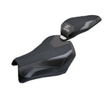 Funda de asiento Kawasaki Z900 2025 Tappezzeria Italia TPZ Ultragrip Gris Negro