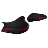 Funda de asiento Kawasaki Z900 2017-2024 Tappezzeria Italia TPZ en negro burdeos