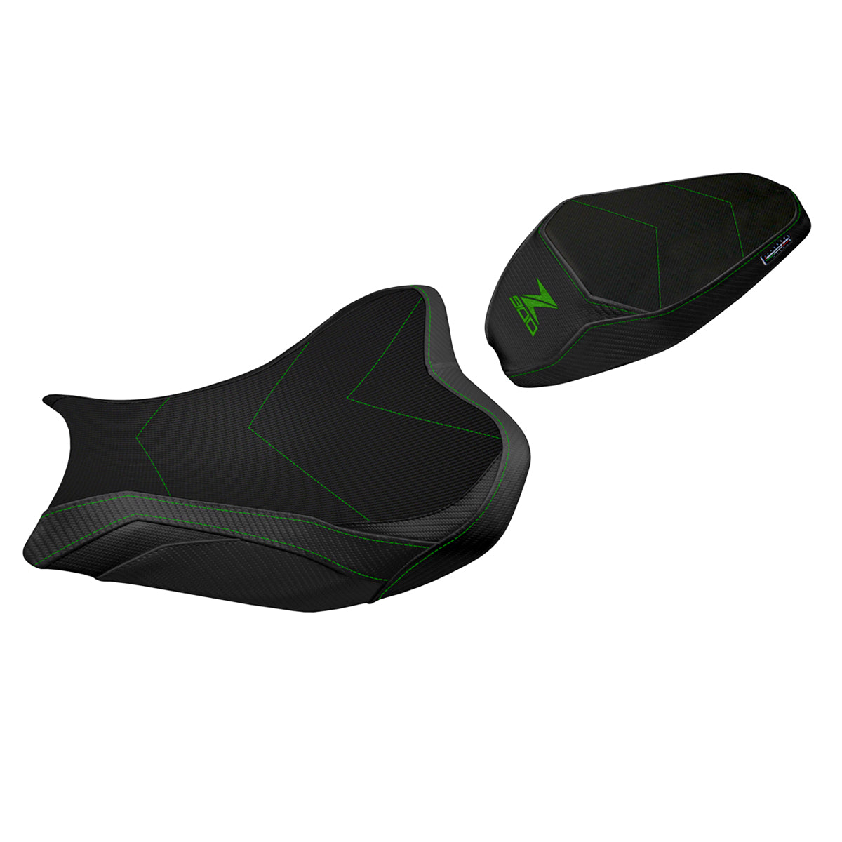 Funda de asiento Kawasaki Z900 2017-2024 Tappezzeria Italia TPZ Comfort en negro